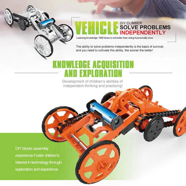 DIY BATTERY OPERATED 4WD CLIMBER